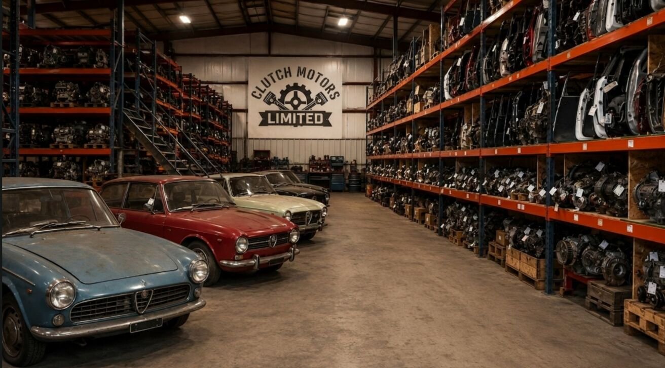 Clutch Motors parts warehouse